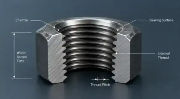 Structural Carbon Steel Heavy Hex Nuts